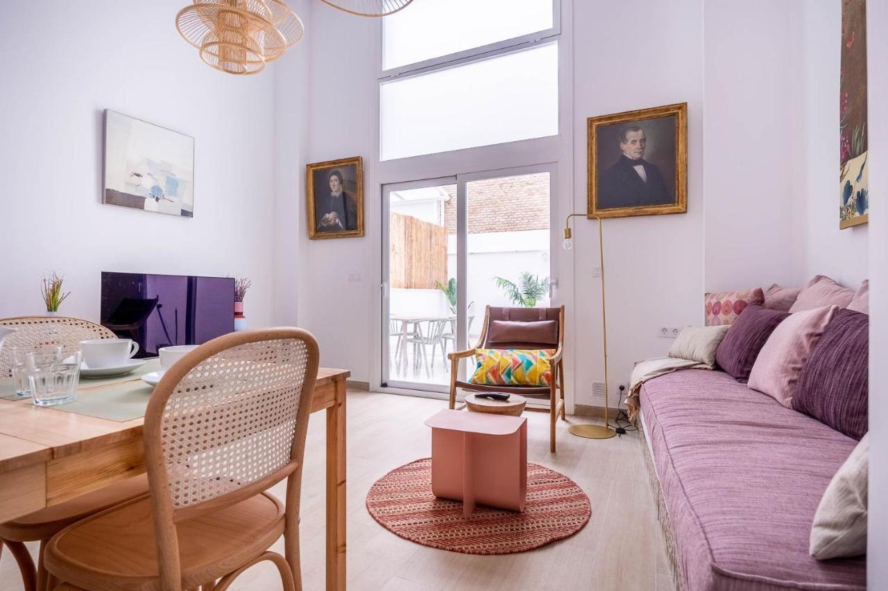 Ferienwohnung Pop Art Historia De Conde Negro Con Patio Privado Sevilla Exterior foto